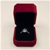 Image 1 : 3.00 CT GRA CERTIFIED ROUND BRILLIANT CUT MOISSANITE STONE VVS LIGHT BLUE COLOR WITH 12 ROUND BRILLI