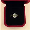 Image 3 : 3.00 CT GRA CERTIFIED ROUND BRILLIANT CUT MOISSANITE STONE VVS LIGHT BLUE COLOR WITH 12 ROUND BRILLI