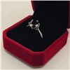 Image 2 : 3.00 CT GRA CERTIFIED ROUND BRILLIANT CUT MOISSANITE STONE VVS BLACK COLOR WITH 12 ROUND BRILLIANT C