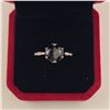 Image 3 : 3.00 CT GRA CERTIFIED ROUND BRILLIANT CUT MOISSANITE STONE VVS BLACK COLOR WITH 12 ROUND BRILLIANT C
