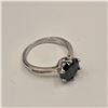 Image 4 : 3.00 CT GRA CERTIFIED ROUND BRILLIANT CUT MOISSANITE STONE VVS BLACK COLOR WITH 12 ROUND BRILLIANT C