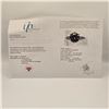 Image 5 : 3.00 CT GRA CERTIFIED ROUND BRILLIANT CUT MOISSANITE STONE VVS VIVID GREEN COLOR WITH 30 ROUND BRILL