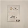 Image 6 : 3.00 CT GRA CERTIFIED ROUND BRILLIANT CUT MOISSANITE STONE VVS VIVID GREEN COLOR WITH 30 ROUND BRILL