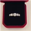 Image 3 : 3.60 CT TW GRA CERTIFIED ROUND BRILLIANT CUT MOISSANITE STONES VVS D COLOR WITH THE 5 MOISSANITE STO