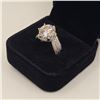 Image 2 : 5.00 CT GRA CERTIFIED ROUND BRILLIANT CUT MOISSANITE STONE VVS D COLOR SET WITH 140 ROUND BRILLIANT 