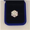 Image 3 : 10.00 CT GRA CERTIFIED ROUND BRILLIANT CUT MOISSANITE STONE VVS D COLOR SET IN 6 CLAW HEAD SET IN 92