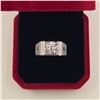 Image 3 : 2.00 CT TW GRA CERTIFIED ROUND BRILLIANT CUT MOISSANITE STONE VVS D COLOR WITH 52 ROUND BRILLIANT CU