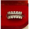 Image 3 : 2.00 CT GRA CERTIFIED ROUND BRILLIANT CUT MOISSANITE STONE VVS D COLOR WITH 34 ROUND BRILLIANT CUT C