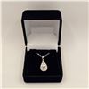 Image 1 : 1.00 CT GRA CERTIFIED PEAR CUT MOISSANITE STONE VVS D COLOR WITH 25 ROUND BRILLIANT CUT CUBIC ZIRCON