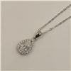Image 4 : 1.00 CT GRA CERTIFIED PEAR CUT MOISSANITE STONE VVS D COLOR WITH 25 ROUND BRILLIANT CUT CUBIC ZIRCON