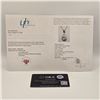 Image 5 : 1.00 CT GRA CERTIFIED PEAR CUT MOISSANITE STONE VVS D COLOR WITH 25 ROUND BRILLIANT CUT CUBIC ZIRCON