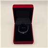 Image 1 : 2.80 CT TW GRA CERTIFIED ROUND BRILLIANT CUT MOISSANITE STONES VVS BLACK COLOR WITH THE 7 ROUND BRIL
