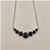 Image 4 : 2.80 CT TW GRA CERTIFIED ROUND BRILLIANT CUT MOISSANITE STONES VVS BLACK COLOR WITH THE 7 ROUND BRIL