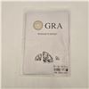 Image 6 : 2.80 CT TW GRA CERTIFIED ROUND BRILLIANT CUT MOISSANITE STONES VVS BLACK COLOR WITH THE 7 ROUND BRIL