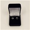 Image 1 : 2.00 CT TW GRA CERTIFIED ROUND BRILLIANT CUT MOISSANITE STONES VVS BLACK COLOR SET IN 6 CLAW BASKET 