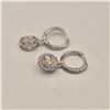 Image 4 : 2.00 CT TW GRA CERTIFIED OVAL CUT MOISSANITE STONE VVS D COLOR WITH 60 ROUND BRILLIANT CUT CUBIC ZIR