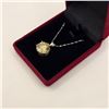 Image 2 : 10.00 CT GRA CERTIFIED ROUND BRILLIANT CUT MOISSANITE STONE VVS FANCY VIVID YELLOW COLOR SET IN 6 CL