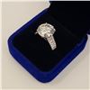 Image 2 : 10.00 CT GRA CERTIFIED ROUND BRILLIANT CUT MOISSANITE STONE VVS D COLOR WITH 10 GRADUATING ROUND BRI