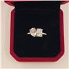 Image 3 : 1.00 CT GRA CERTIFIED PEAR BRILLIANT CUT MOISSANITE STONE WITH 1.00 CT GRA CERTIFIED RADIANT CUT MOI