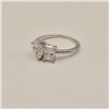 Image 4 : 1.00 CT GRA CERTIFIED PEAR BRILLIANT CUT MOISSANITE STONE WITH 1.00 CT GRA CERTIFIED RADIANT CUT MOI