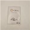 Image 6 : 2.00 CT TW GRA CERTIFIED ROUND BRILLIANT CUT MOISSANITE STONE VVS BLUE-GREEN COLOR WITH 12 BAGUETTE 