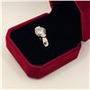 Image 2 : 3.00 CT GRA CERTIFIED ROUND BRILLIANT CUT MOISSANITE STONE VVS D COLOR SET IN ½ BEZEL SET IN 925 SIL