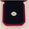 Image 3 : 3.00 CT GRA CERTIFIED ROUND BRILLIANT CUT MOISSANITE STONE VVS D COLOR SET IN ½ BEZEL SET IN 925 SIL