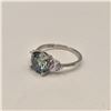 Image 4 : 3.00 CT GRA CERTIFIED ROUND BRILLIANT CUT MOISSANITE STONE VVS DARK GREEN COLOR WITH HEART SHAPED BR