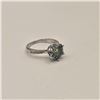 Image 4 : 3.00 CT GRA CERTIFIED ROUND BRILLIANT CUT MOISSANITE STONE VVS LIGHT GREENISH BLUE COLOR WITH 12 ROU