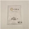 Image 6 : 3.00 CT GRA CERTIFIED ROUND BRILLIANT CUT MOISSANITE STONE VVS LIGHT GREENISH BLUE COLOR WITH 12 ROU