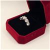 Image 2 : 3.60 CT TW GRA CERTIFIED ROUND BRILLIANT CUT MOISSANITE STONES VVS D COLOR WITH THE 5 MOISSANITE STO