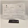 Image 5 : 2.00 CT GRA CERTIFIED ROUND BRILLIANT CUT MOISSANITE STONE VVS BLUE COLOR WITH 35 ROUND BRILLIANT CU