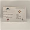 Image 5 : 5.00 CT GRA CERTIFIED ROUND BRILLIANT CUT MOISSANITE STONE VVS VIVID YELLOW COLOR WITH 32 ROUND BRIL