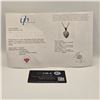 Image 5 : 1.00 CT GRA CERTIFIED HEART CUT MOISSANITE STONE VVS D COLOR WITH 22 ROUND BRILLIANT CUT CUBIC ZIRCO