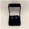Image 1 : 2.00 CT GRA CERTIFIED ROUND BRILLIANT CUT MOISSANITE STONE VVS BLACK COLOR SET IN 6 CLAW BASKET HEAD