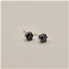 Image 4 : 2.00 CT GRA CERTIFIED ROUND BRILLIANT CUT MOISSANITE STONE VVS BLACK COLOR SET IN 6 CLAW BASKET HEAD
