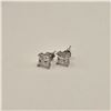 Image 4 : 2.00 CT GRA CERTIFIED PRINCESS CUT MOISSANITE STONE VVS D COLOR SET IN 4 CLAW BASKET HEAD SET IN 925