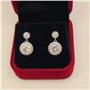 Image 3 : 2.00 CT GRA CERTIFIED ROUND BRILLIANT CUT MOISSANITE STONE VVS D COLOR WITH 1 CUBIC ZIRCONIA SET ABO