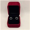 Image 1 : 6.00 CT TW GRA CERTIFIED ROUND BRILLIANT CUT MOISSANITE STONES VVS BLACK COLOR SET IN 6 CLAW FILAGRE