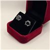 Image 2 : 6.00 CT TW GRA CERTIFIED ROUND BRILLIANT CUT MOISSANITE STONES VVS BLACK COLOR SET IN 6 CLAW FILAGRE