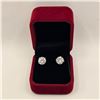 Image 1 : 6.00 CT TW GRA CERTIFIED ROUND BRILLIANT CUT MOISSANITE STONES VVS D COLOR SET IN 6 CLAW BASKET HEAD
