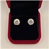 Image 2 : 6.00 CT TW GRA CERTIFIED ROUND BRILLIANT CUT MOISSANITE STONES VVS D COLOR SET IN 6 CLAW BASKET HEAD