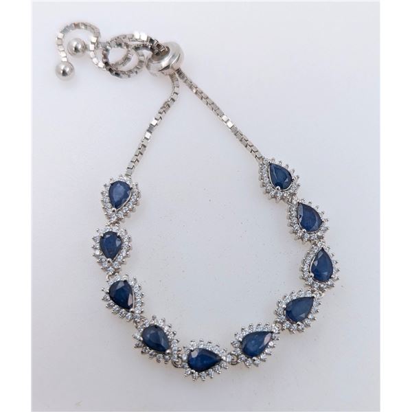 11.8 ct Certified Silver Sapphire gemstone Earrings ($9,814 Appraisal)