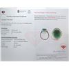 Image 3 : 6 ct Certified Silver Emerald gemstone Ring ($14,143 Appraisal)