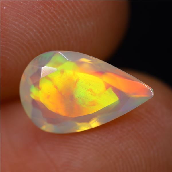 1.62 ct Certified Fire Opal gemstone ($4,050 Appraisal)
