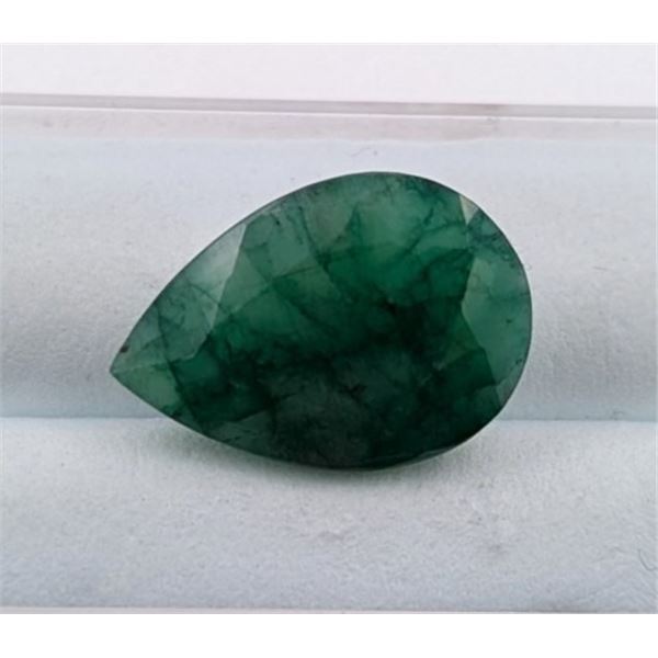 6.28 ct Certified Zambian Emerald gemstone ($9,420 Appraisal)