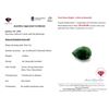 Image 3 : 6.28 ct Certified Zambian Emerald gemstone ($9,420 Appraisal)