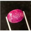 Image 2 : 3.5 ct Certified Mozambique Ruby gemstone Untreated ($7,000 Appraisal)