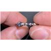 Image 2 : 1.5 ct Certified Silver Sapphire gemstone Ring ($922 Appraisal)