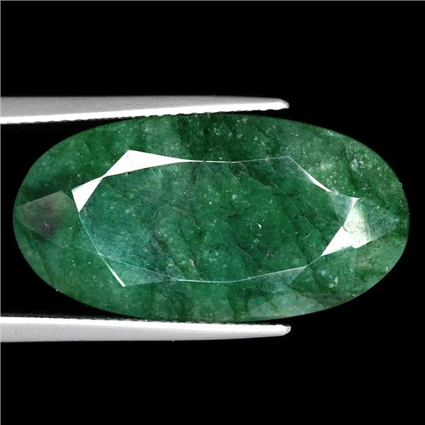 14.25 ct Certified Zambian Emerald gemstone ($19,050 Appraisal)